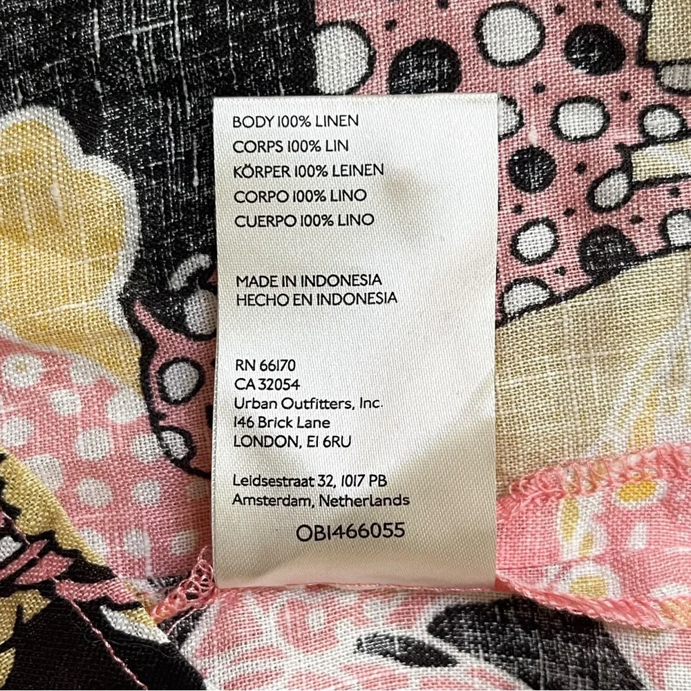 NWT Anthropologie Maeve Printed Buttondown Surf Shirt, sz XS, MSRP $98 - Picture 11 of 12